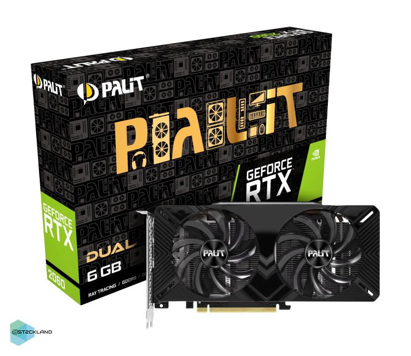کارت گرافیک PALIT GeForce RTX™ ۲۰۶۰ Dual 6GB G6