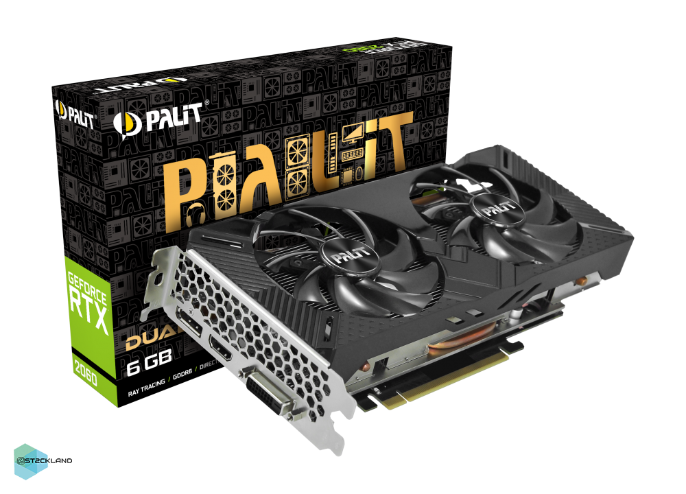 کارت گرافیک PALIT GeForce RTX™ ۲۰۶۰ Dual 6GB G6 - Image 3