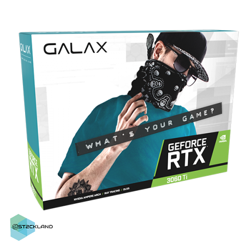 کارت گرافیک GALAX GeForce RTX™ ۳۰۶۰ Ti (1-Click OC) 8GB G6 - Image 2